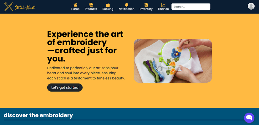StitchMart Web Application