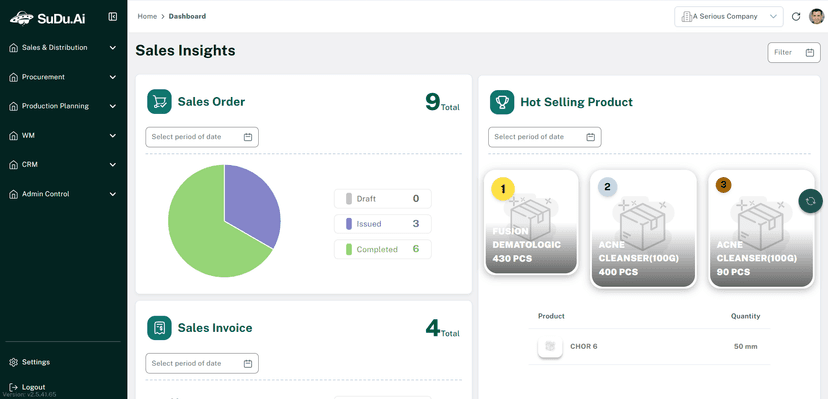 SuduAI ERP Solutions